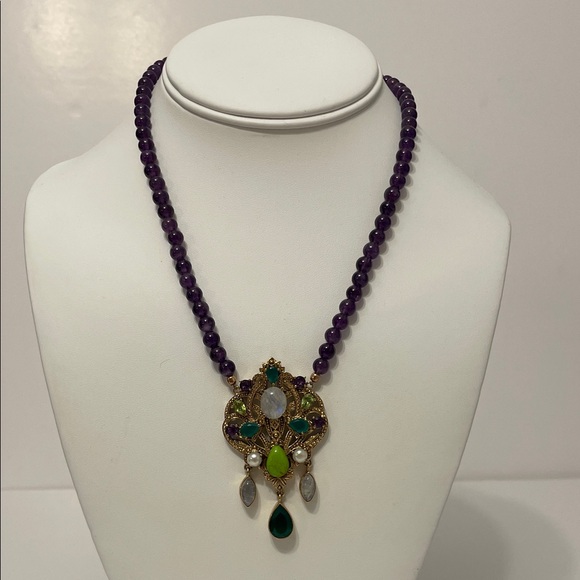Nicky Butler “Raj Collection” Beaded Necklace - Picture 5 of 12